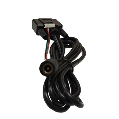 Arnés de alambre Dub-9 personalizado con conector de impresora de 4 pines y conector de alimentación de CA