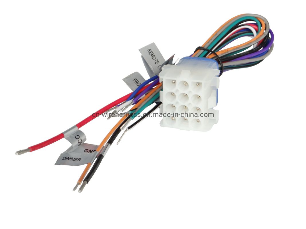 Arneses de cableado de conector electrónico impermeable para automóviles personalizados para diferentes marcas de conector