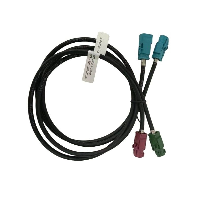 Cable HSD LVDS del vehículo 4 Cable de cámara LVDS de respaldo de visión trasera