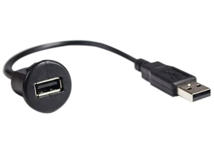 Adaptador de montaje USB de 24V para vehículo, bicicleta, motocicleta