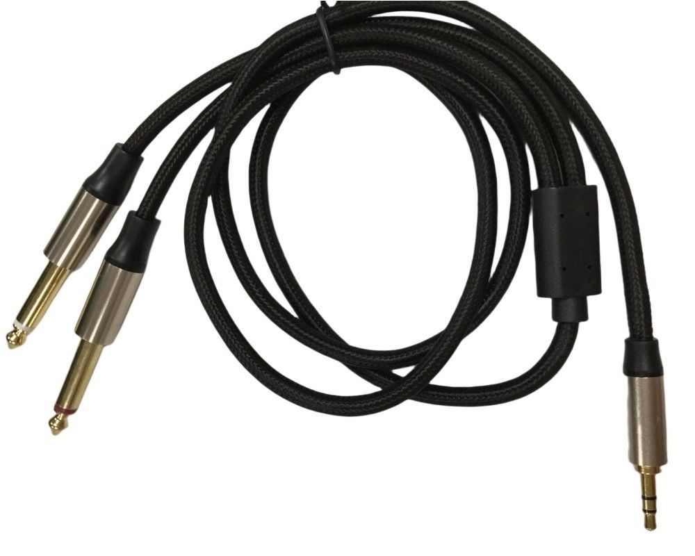 OEM Asamblea de cables de cableado automático Mono 6.5 Jack a estéreo 3.5 Jack cable de audio