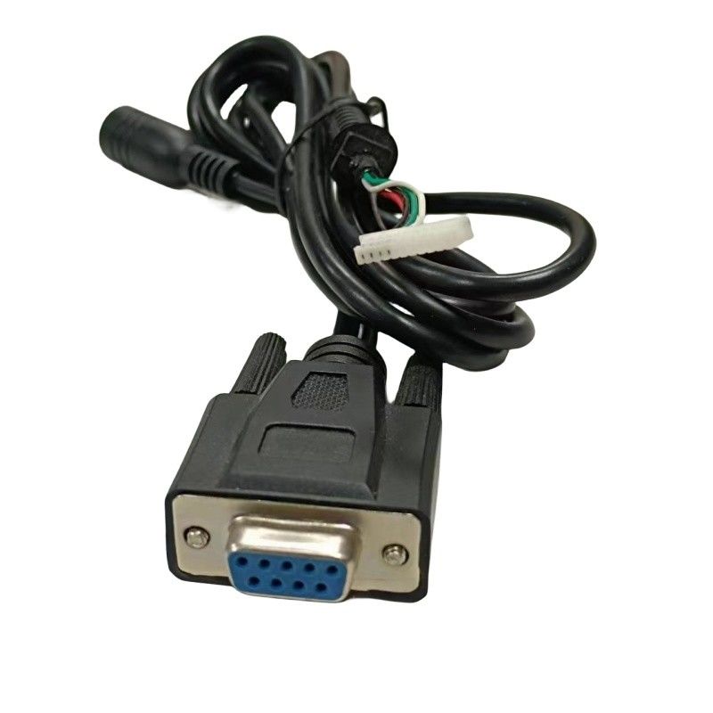 Arnés de alambre Dub-9 personalizado con conector de impresora de 4 pines y conector de alimentación de CA