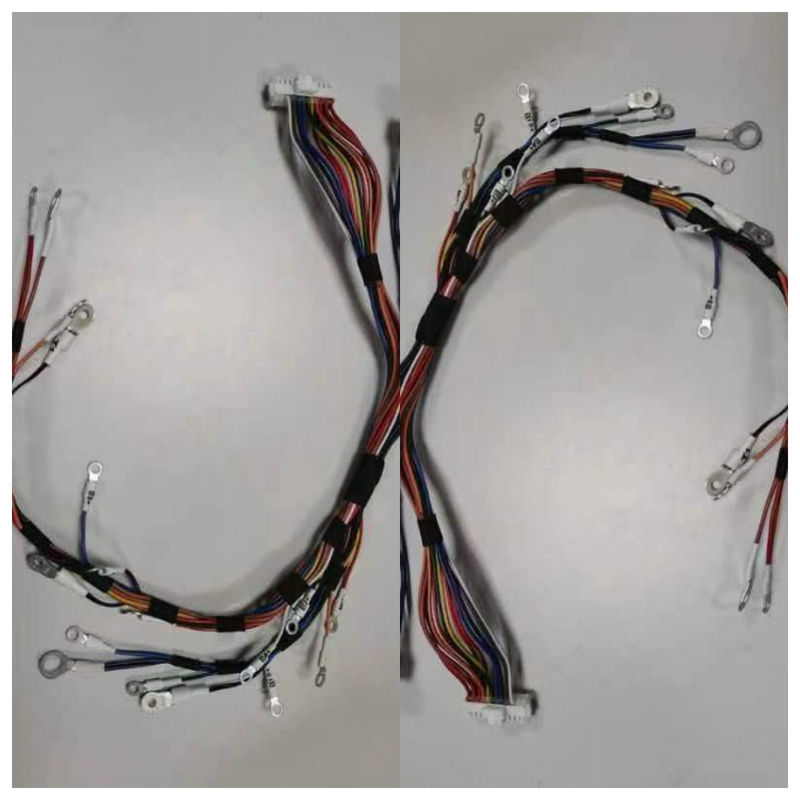 Arneses de cableado para robots industriales con rango de temperatura de 105oC y material de concha de latón